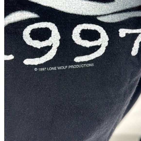 Vintage 1997 ZZ Top's Mean Rhythm Global Tour T-Shirt Giant Tag Men's X-Large - Picture 10 of 10